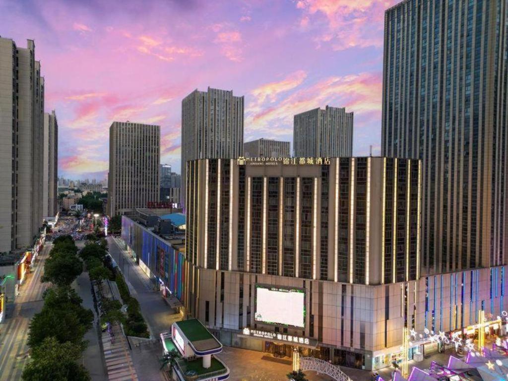 Metropolo Hotel Shijiazhuang Yuhua Wanda Plaza Bagian luar foto