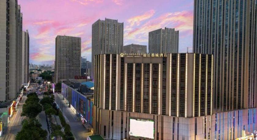 Metropolo Hotel Shijiazhuang Yuhua Wanda Plaza Bagian luar foto